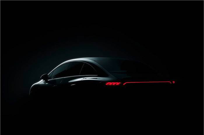 Mercedes EQE teased ahead of Munich unveil